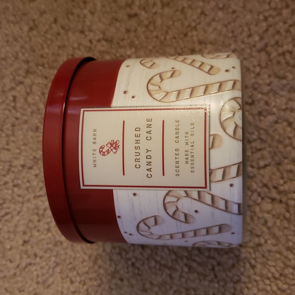 Crushed Candy Cane 3-Wick Candle